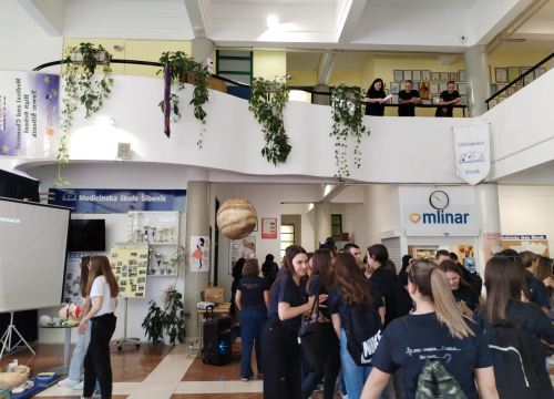 Fotografija 24 - Dan otvorenih vrata Medicinske škole Šibenik: 'Vaš će poziv u budućnosti spašavati mnoge živote'