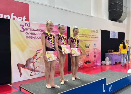 Fotografija 1 - Šibenske gimnastičarke sjajne na Enigma Kup natjecanju u Podgorici