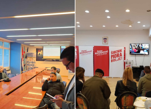 Burić: 'Nadam se da će slabija izlaznost ići na ruku HDZ-u', Restović i Baranović: 'Vjerujemo u dobar rezultat'