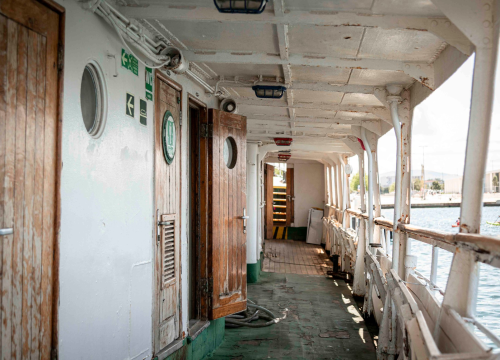 Fotografija 3 - 'Tijat' isplovio na probnu vožnju zbog certifikata: Župan Jelić prvi put na kultnom brodu