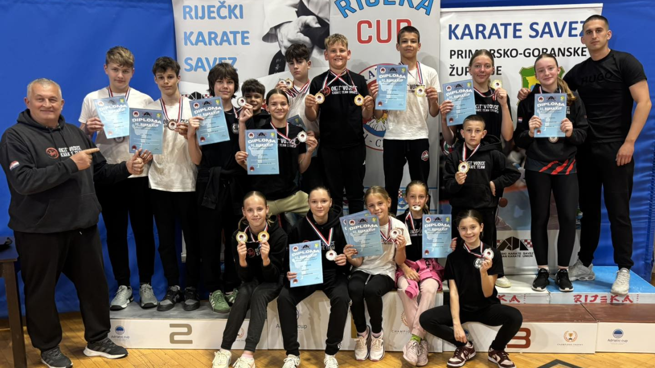 Karataši Okita osvojili 21 medalju na 'Rijeka Kupu', prije odlaska na Prvenstvo Balkana