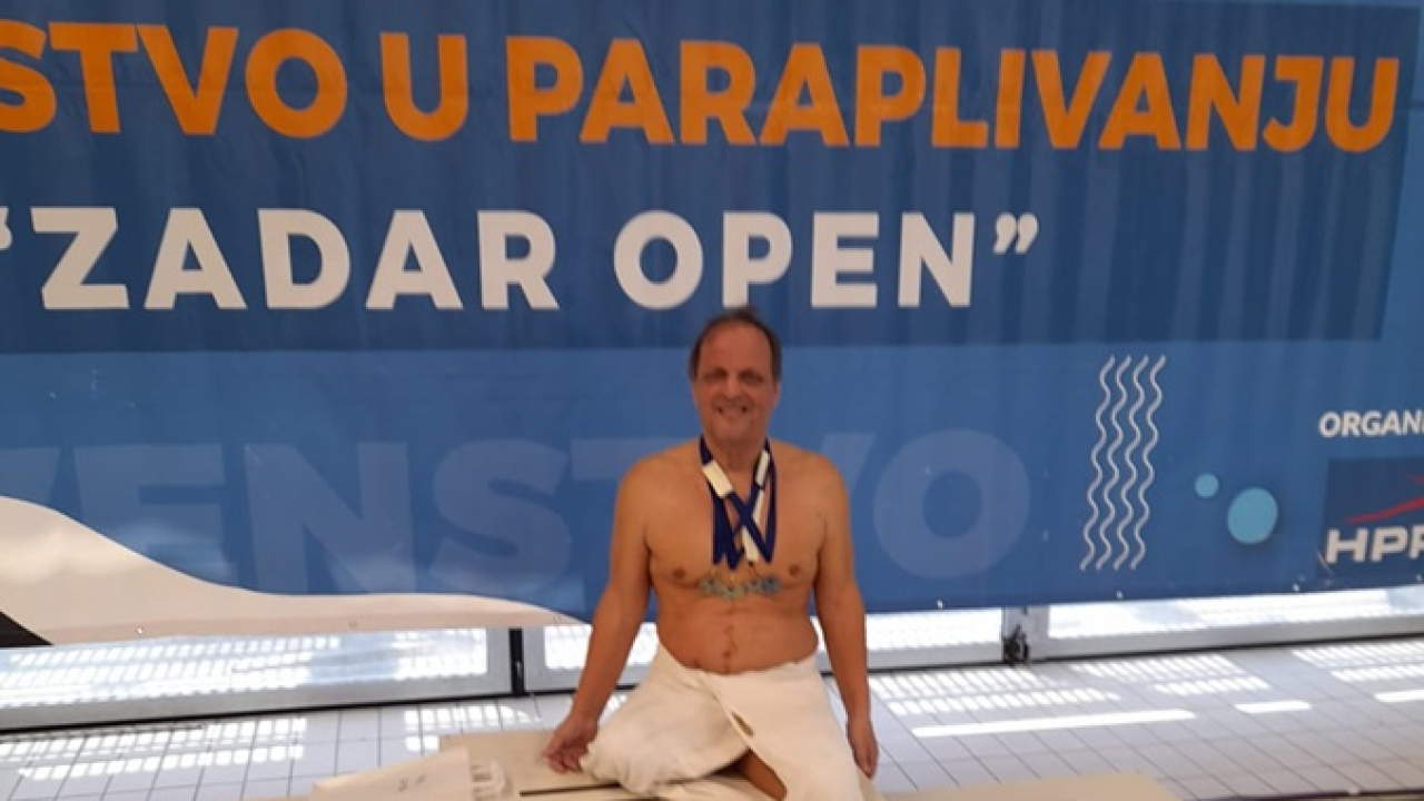 Šibenski paraplivač Paško Gulin osvojio četiri medalje na Otvorenom prvenstvu Hrvatske