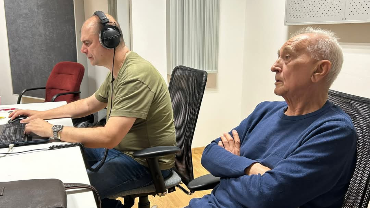 Šibensko pjevačko društvo Kolo snima 'Krunu kralja Tomislava' povodom 1100. obljetnice hrvatskog kraljevstva