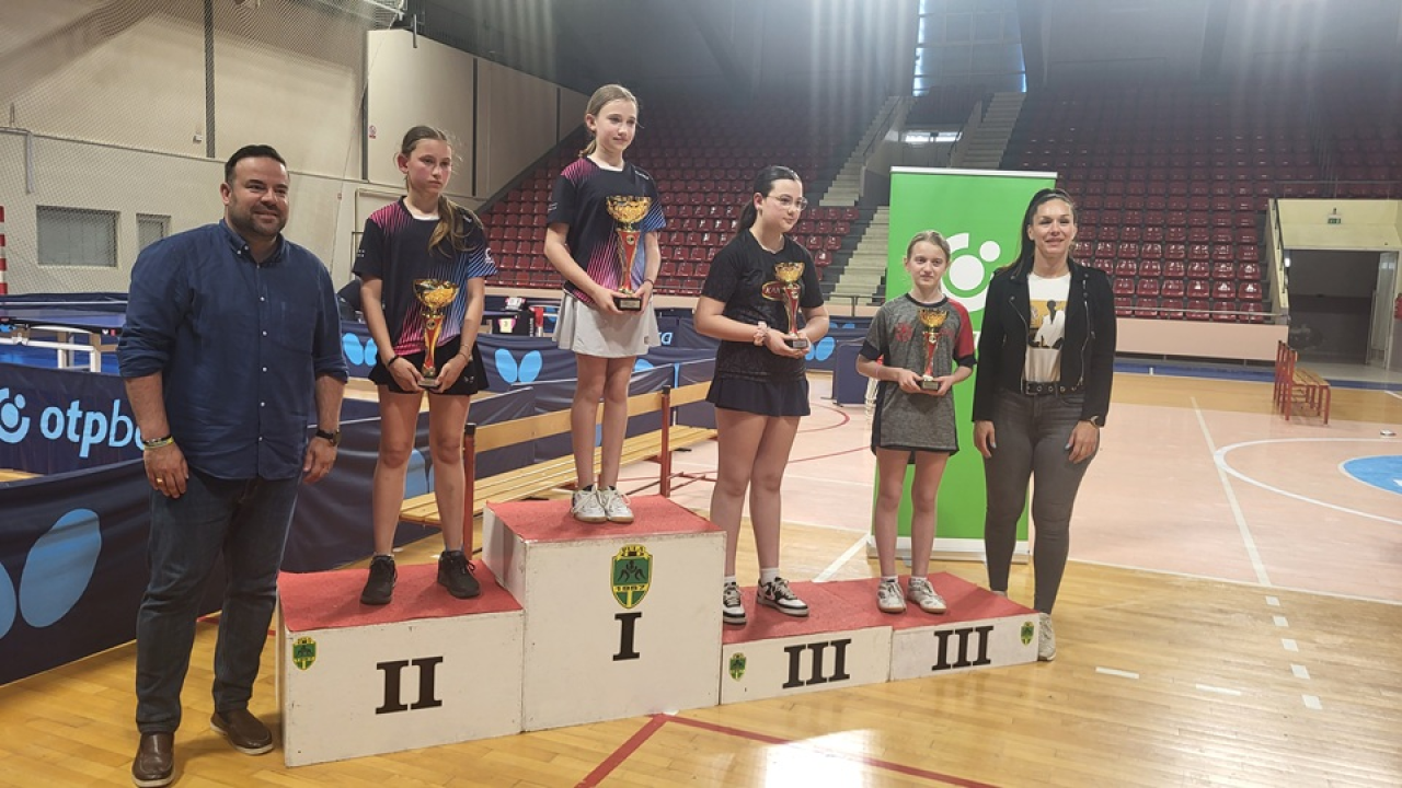 FOTO Šibenska stolnotenisačica Vilma Despot treća na Mastersu HSTS-a