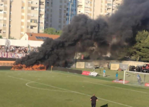 HNK Šibenik zbog divljanja Torcide i prijestupa Funcuta kažnjen sa 11 tisuća eura