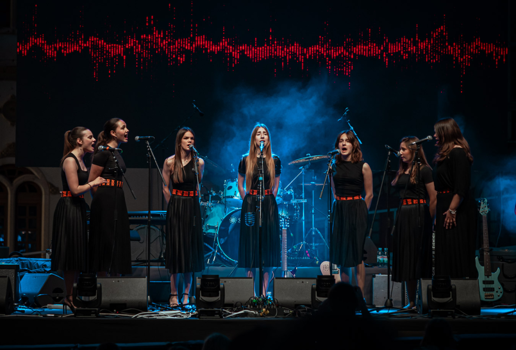 Gimazijalke i Dalmatino na Poljani