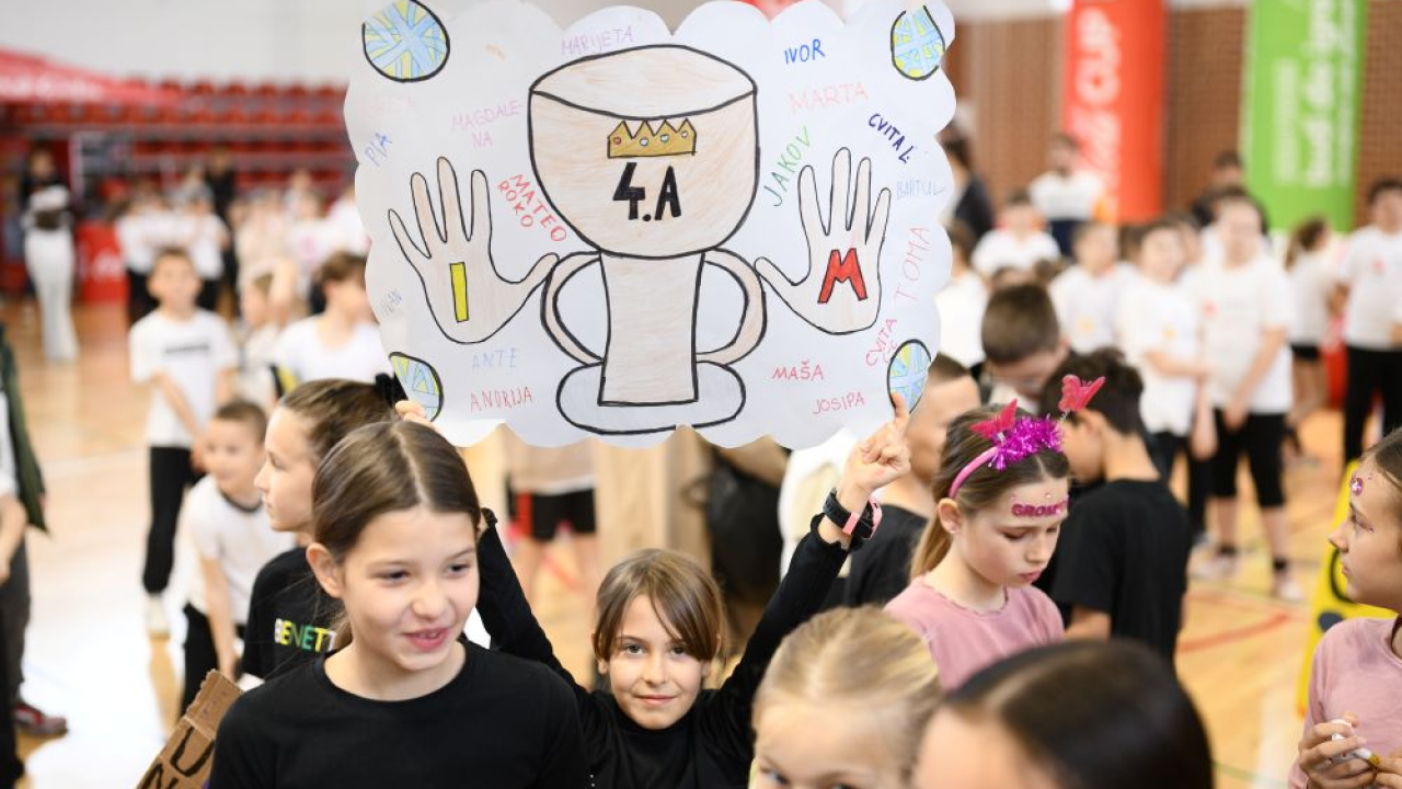 Spoj sporta i ekologije oduševio najmlađe: OŠ Meterize okupila školarce iz županije