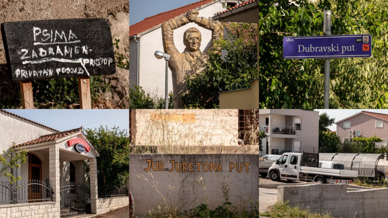 Ulica ugodna za život: Putem Jurasa i dalje dominira ogromni Tuđmanov kip