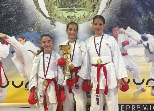 Fotografija 1 - FOTO Karateke Phoenixa iz Šenčura donijele u Murter 14 individualnih i dvije ekipne nagrade