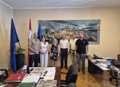 Izaslanstvo Grada Ljubljane u radnom posjetu Šibeniku: Razgovarali o ključnim gradskim projektima