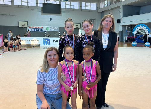 Fotografija 4 -  Uspješan vikend za gimnastičarke šibenskog Neba na kvalifikacijama za Državno prvenstvo