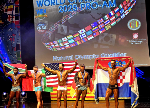 Fotografija 5 - Veliki uspjeh Šibenčanina Krešimira Ivančevića na svjetskom prvenstvu u natural bodybuildingu