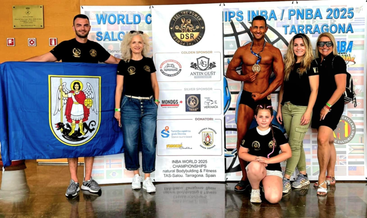 Veliki uspjeh Šibenčanina Krešimira Ivančevića na svjetskom prvenstvu u natural bodybuildingu