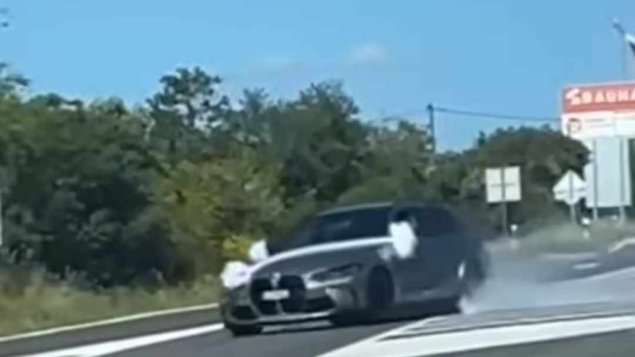 Opasni svatovski 'Šibenik drift': 'Ako nije pucao iz pištolja dok se vrtio u krug ovo nema smisla'