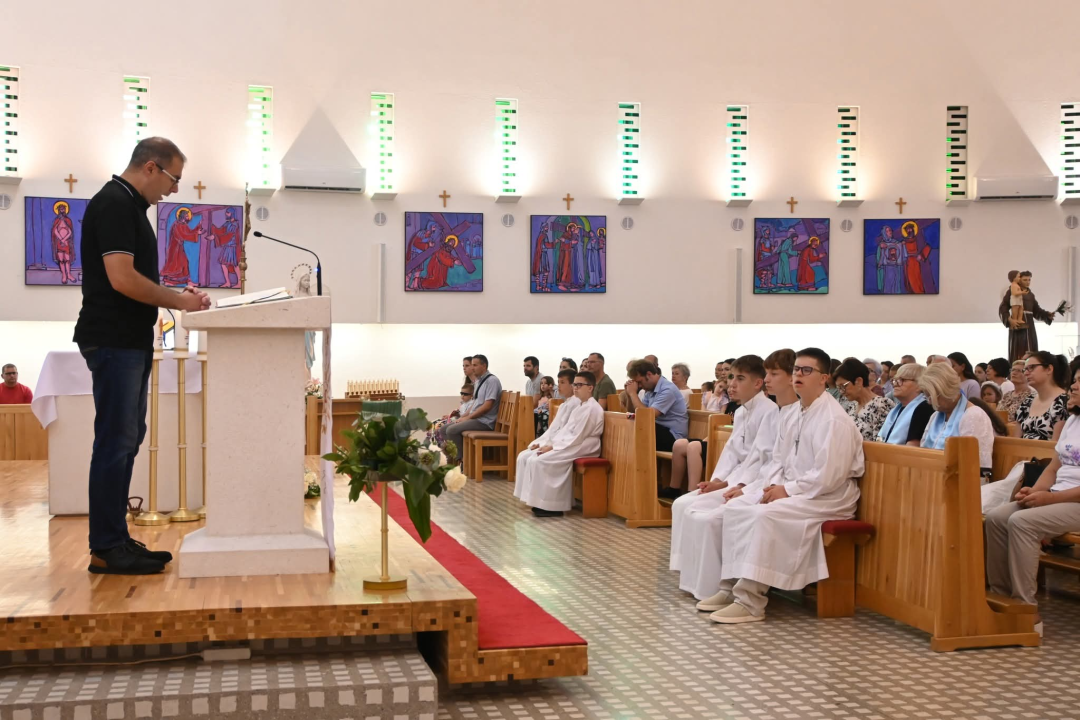 U župi sv. Ante Padovanskog proslavljeno Tijelovo, uslijedila je procesija Šubićevcem
