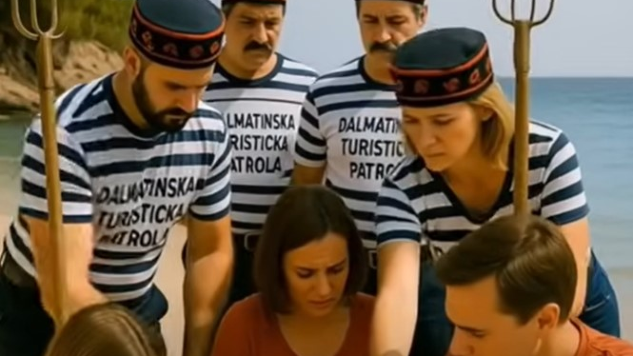 Satirični video o 'bijegu turista' hit na internetu: 'Stajali su nad nama dok smo na sliu morali jesti jastoge'