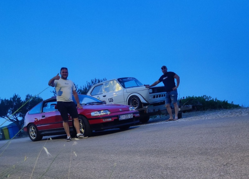 Član AKK Rogoznica Ivan Posavec u Pločama do postolja na Prvenstvu Hrvatske u autoslalomu