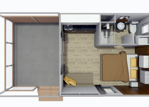 Fotografija 1 - Prodaju se luksuznu mobilne kućice iz kampa u Tisnom kraj plaže