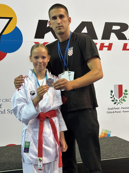 FOTO Vodička karatašica Lili Klarin uzela srebro na Svjetskom kupu, nakon sudjelovanja u poznatom kampu