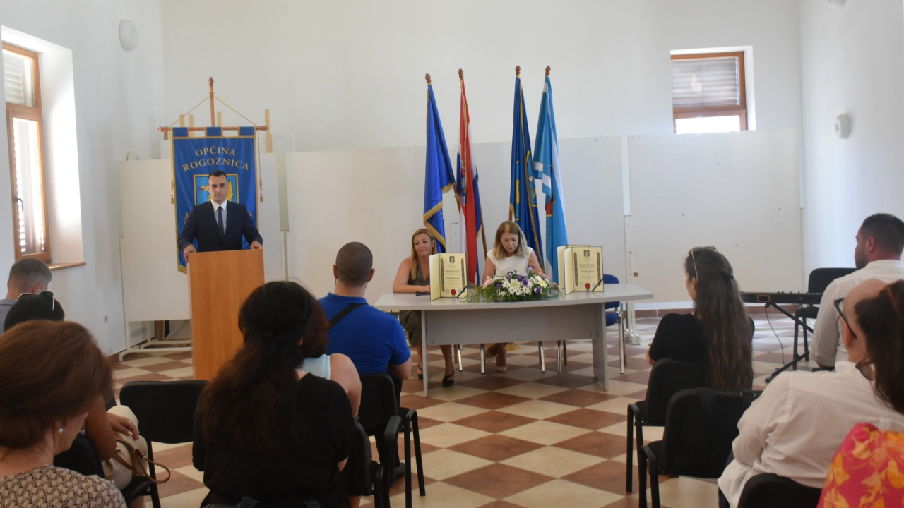 U povodu proslave Dana općine u Rogoznici održana svečana sjednica