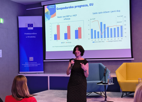 Fotografija 1 - Europe Direct ŠKŽ s predstavnicima lokalnih medija sudjelovao na seminaru u Zagrebu
