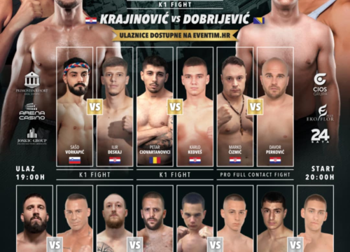 Fotografija 5 - Golden Fight ponovno stiže u Šibenik: Spektakl borilačkih sportova na Tvrđavi sv. Mihovila