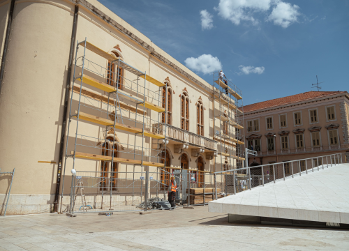 Privremena regulacija prometa zbog sanacije zgrade HNK u Šibeniku