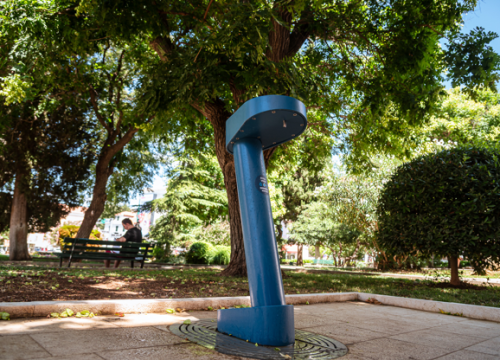 Fotografija 9 - FOTO Postavljeno svih deset javnih špina na području grada Šibenika: 'Ojačane su i ne mogu se više tako lako razbiti'
