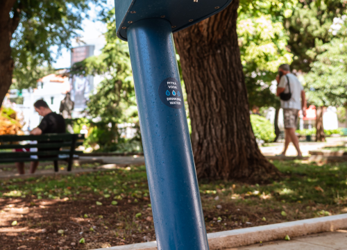 Fotografija 11 - FOTO Postavljeno svih deset javnih špina na području grada Šibenika: 'Ojačane su i ne mogu se više tako lako razbiti'