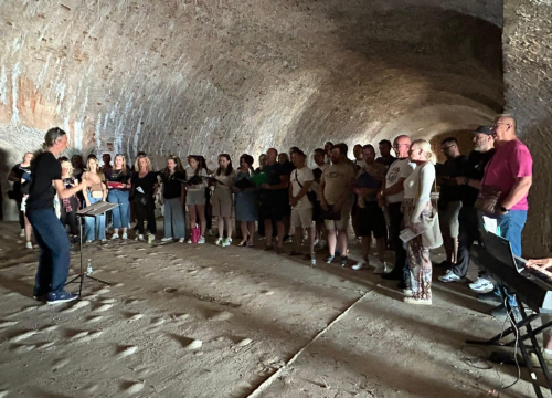 Fotografija 4 - Tvrđava sv. Nikole slavi UNESCO obljetnicu uz glazbu Šibenskog pjevačkog društva Kolo
