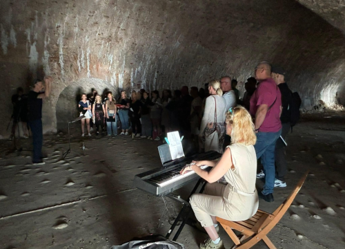 Fotografija 3 - Tvrđava sv. Nikole slavi UNESCO obljetnicu uz glazbu Šibenskog pjevačkog društva Kolo