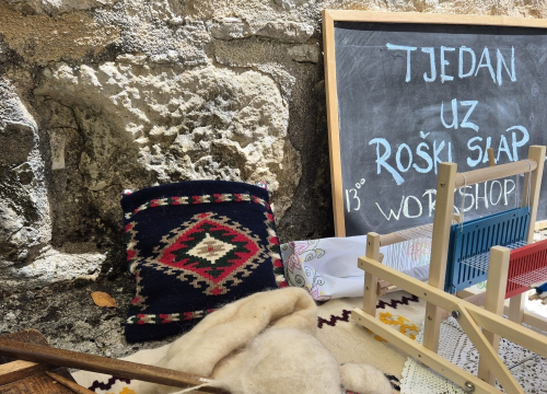 'Tjedan uz Roški slap': Tradicijsko tkanje i vretenci oduševili posjetitelje NP Krka