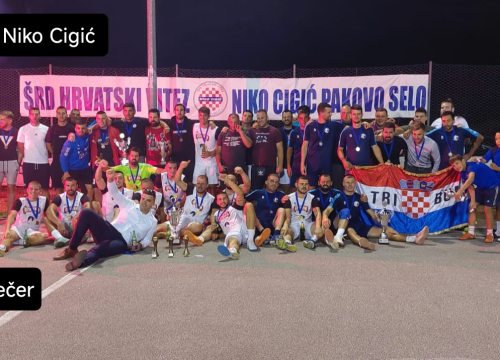 Fotografija 8 - FOTO Čista Velika uvjerljivom pobjedom protiv Tribunja osvojila memorijal u Pakovu Selu