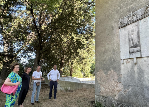 Fotografija 12 -  Ministrica kulture obišla industrijsku baštinu Siverića