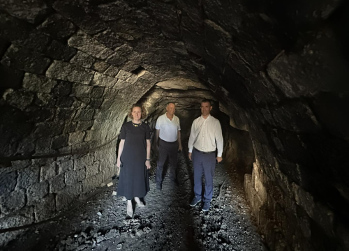 Fotografija 1 -  Ministrica kulture obišla industrijsku baštinu Siverića