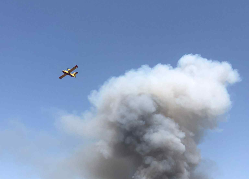 Fotografija 3 - Požar na Bikarcu