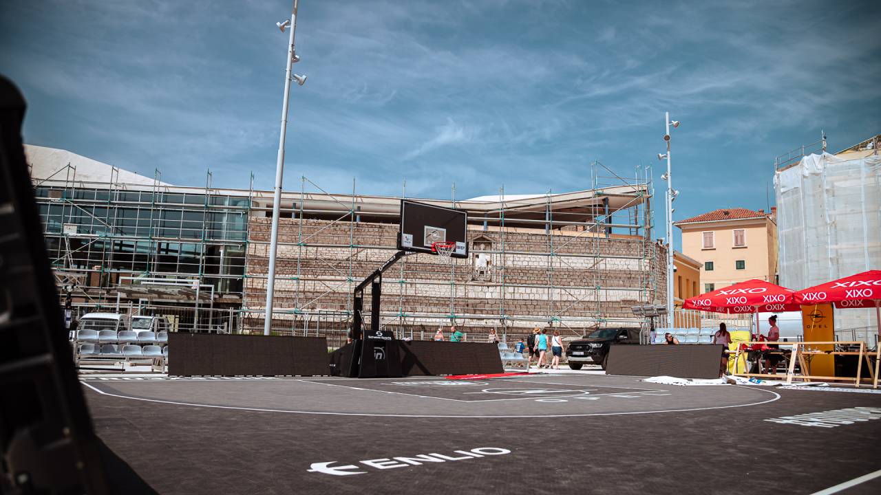 Poljana se pretvorila u košarkaško igralište: Večeras nas očekuje zadnji kvalifikacijski turnir 'PRO 3x3 Toura'