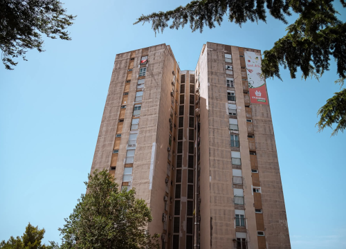 Fotografija 24 - Baldekin 2 i 3: Simbol šibenskog duha, spoj sporta, obrazovanja i sjećanja