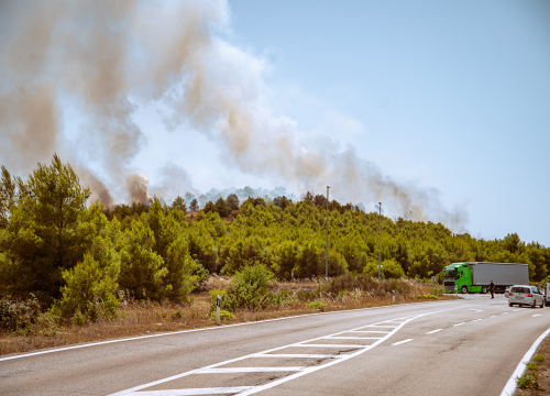 Fotografija 13 - Požar na Bikarcu