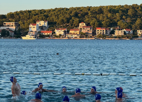 Fotografija 8 - FOTO Vaterpolisti Brodograditelja trenutno prvi u trećem rangu, danas veliki derbi kod Biograda