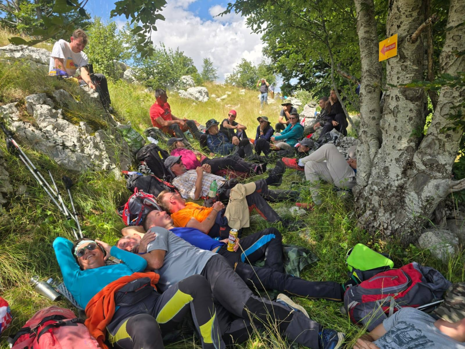 Mihovilci u pohodu 'Put Oluje' stigli na Kninsku tvrđavu
