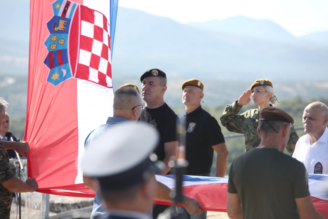 Obilježavanje 30. obljetnice Oluje na Kninskoj tvrđavi i ulicama Knina