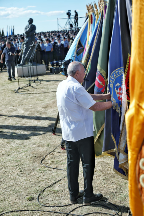 Obilježavanje 30. obljetnice Oluje na Kninskoj tvrđavi i ulicama Knina