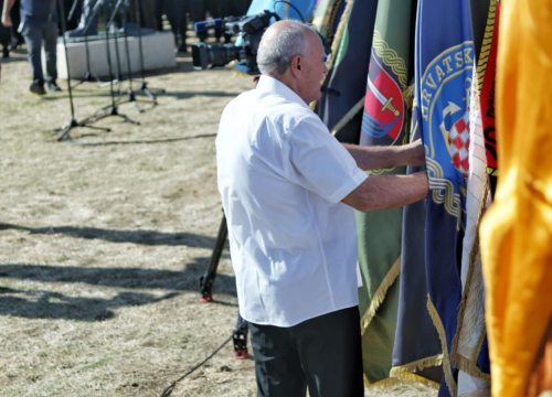 Fotografija 56 - Obilježavanje 30. obljetnice Oluje na Kninskoj tvrđavi i ulicama Knina