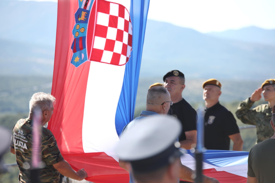 Obilježavanje 30. obljetnice Oluje na Kninskoj tvrđavi i ulicama Knina