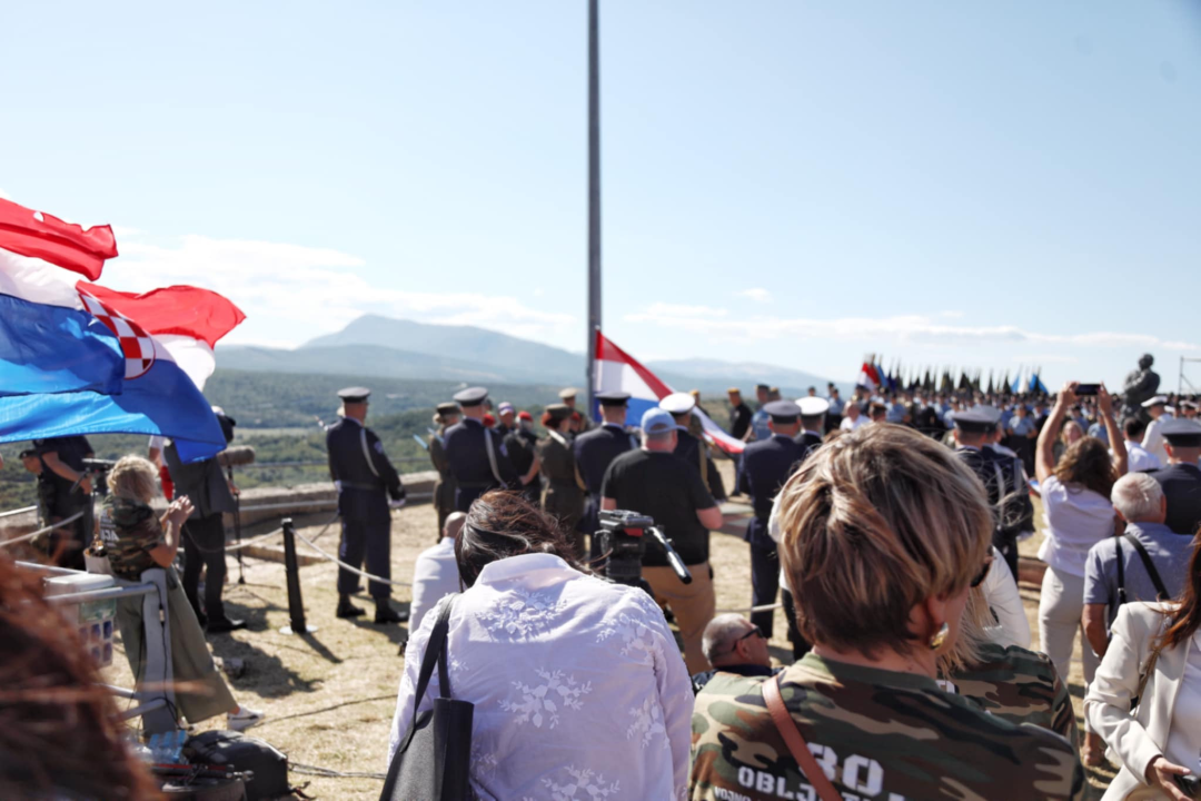 Obilježavanje 30. obljetnice Oluje na Kninskoj tvrđavi i ulicama Knina