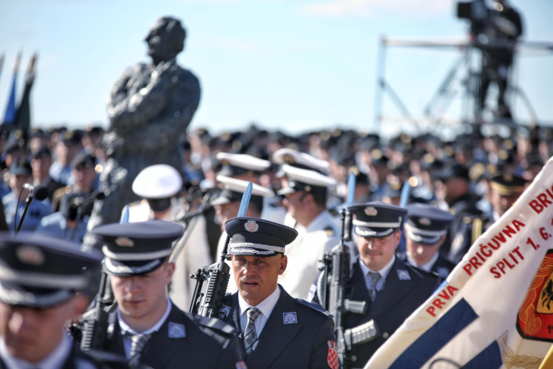 Obilježavanje 30. obljetnice Oluje na Kninskoj tvrđavi i ulicama Knina