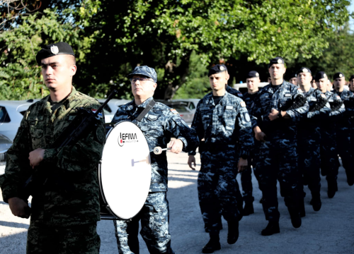 Fotografija 53 - Obilježavanje 30. obljetnice Oluje na Kninskoj tvrđavi i ulicama Knina