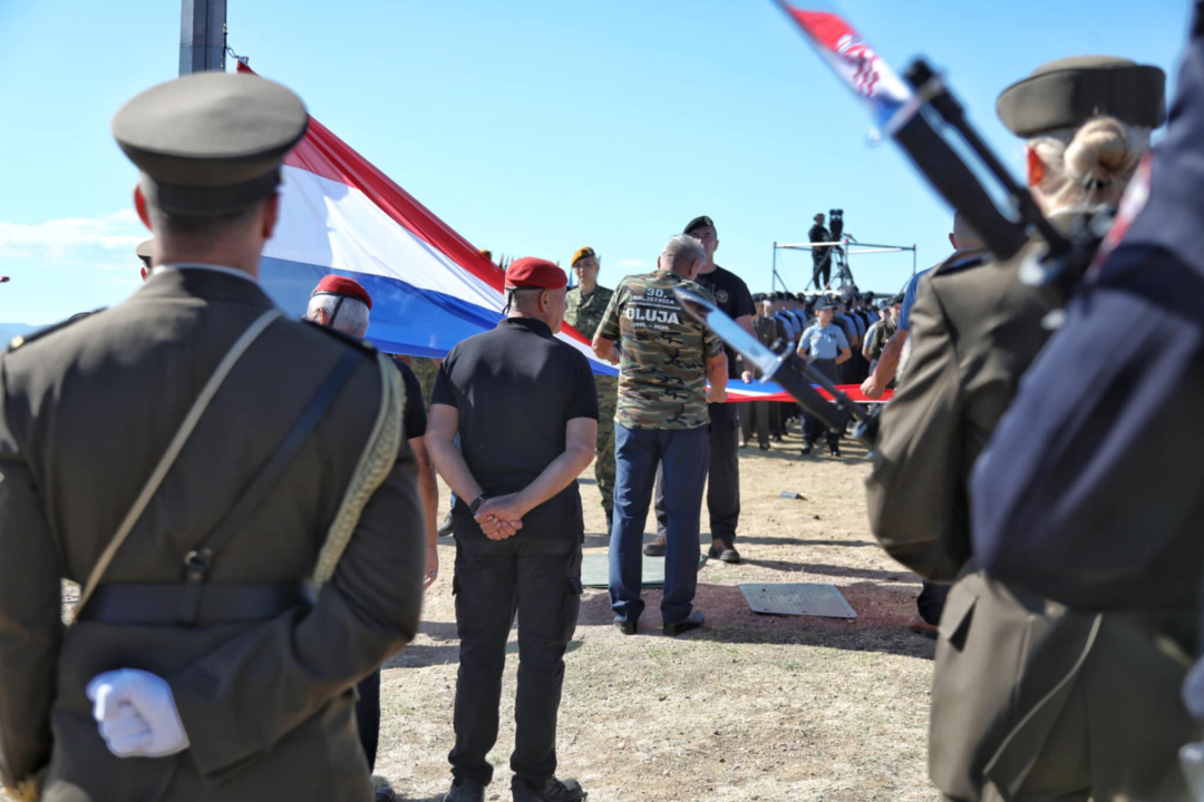 Obilježavanje 30. obljetnice Oluje na Kninskoj tvrđavi i ulicama Knina