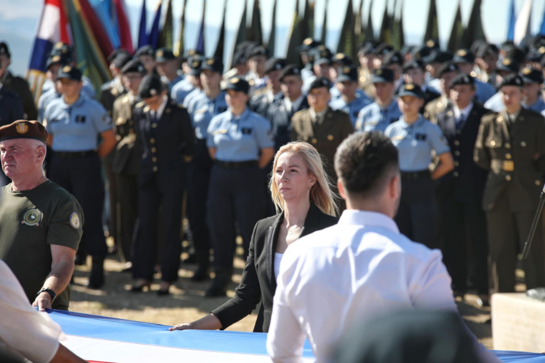 Obilježavanje 30. obljetnice Oluje na Kninskoj tvrđavi i ulicama Knina